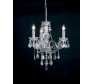 308-3CL 3 Light Chandelier Pendant - Clear