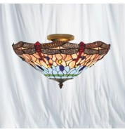 DRAGONFLY 16" SEMI-FLUSH UPLIGHTER
