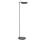 Tab F Shiny Black Led Floor lamp